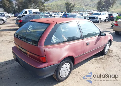 1993 Geo Metro from USA, damaged, VIN 2C1MR2465P6738053